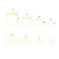 thumbnail image 2 of Craft and party Organza sheer drawstring bag for Favors, Gift, Jewelry and Candy., 2 of 2