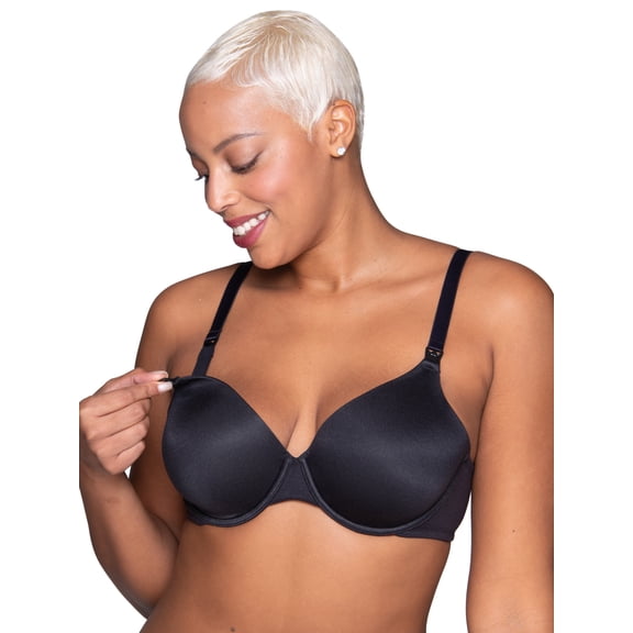 Vanity Fair Lingerie Women's Maternity Nursing Underwire Bra for Breastfeeding, Style 75294