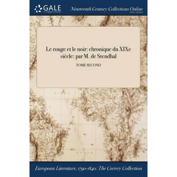 Le rouge et le noir (Paperback)