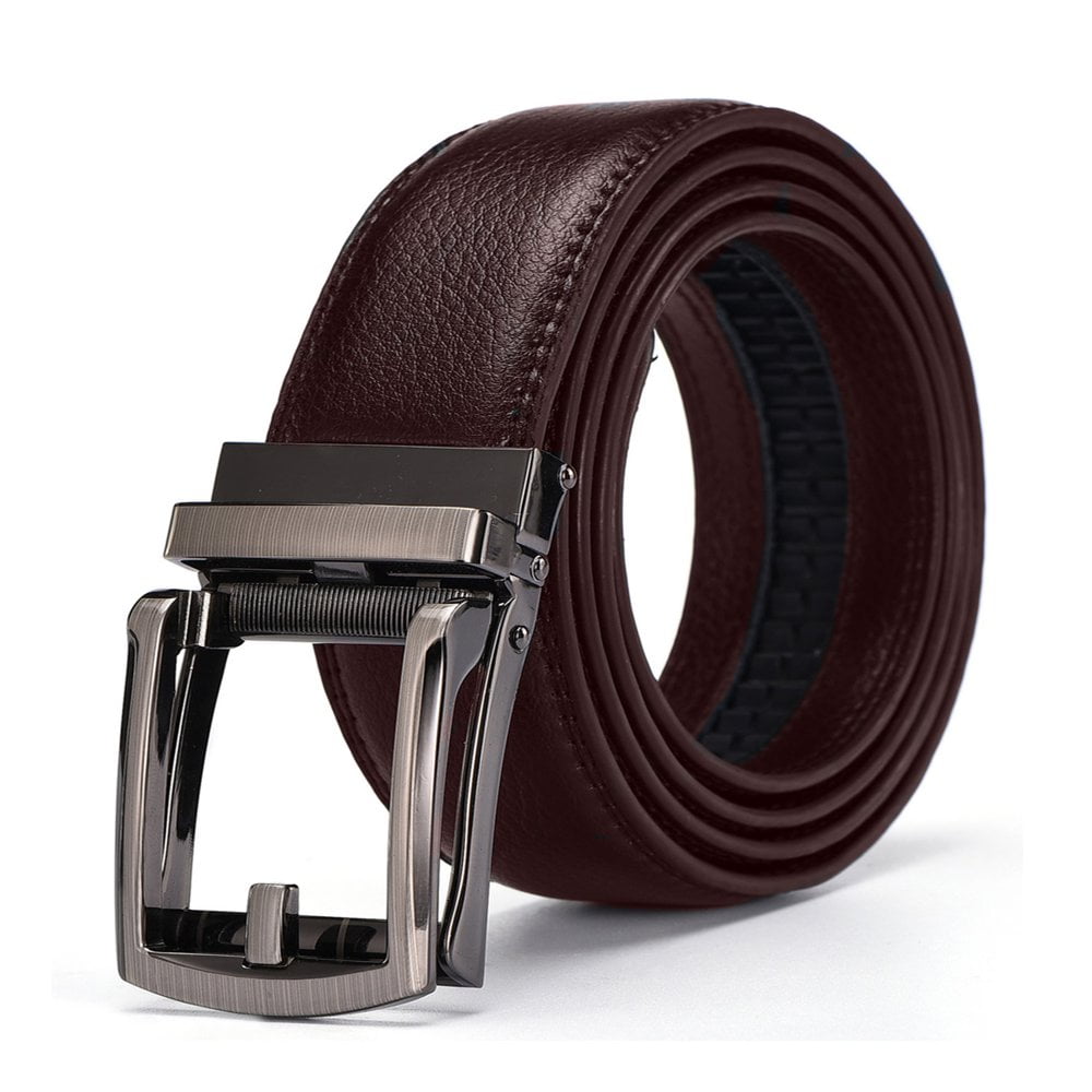 2019 New Style Comfort Click Belt Ratchet Leather Dress Belts for