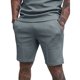 thumbnail image 3 of Mens Shorts Cintura Elástica con Bolsillos Moda Ocio Versátil Movimiento Color Sólido Shorts, 3 of 7