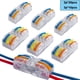 thumbnail image 1 of Terminales Enchufables Terminales Brillantes con Poste para Cables Rígidos y Flexibles, Kit de Abrazaderas para Cables de Terminales de Conexión, Abrazaderas Trapezoidales con Palanca de Operación, 1 of 5