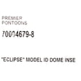 thumbnail image 4 of Palm Beach Pontoon Boat Raised Decal 70006479-8 | Eclipse Black Silver, 4 of 4
