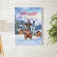 thumbnail image 2 of Hello Welcome Winter The Ski Boxer Snowy Day Vertical Matte Canvas Poster Boxers Dog Lover Gifts Idea Wall Art Home Decor - 13013, 2 of 5