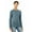 Hthr Deep Teal, variant on Bella & Canvas B57606773 Women Jersey Long Sleeve T-Shirt, Heather Deep Teal - Small
