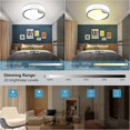 thumbnail image 2 of LED Motion Sensor Ceiling Light Battery Operated IP64 Round Indoor Outdoor Flush Mount for Kitchen, Bedroom, Hallway (Batteries Not Included), 2 of 4