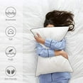 thumbnail image 4 of SHILIU-King Size Pillows 2 Pack for Sleeping, Soft and Supportive Bed Pillows for Side Back and Stomach Sleeper, Down Alternative Hotel Collection Pillows 2 Pack - 20x36 Inches, 4 of 4