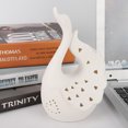 thumbnail image 3 of Luz de Cerámica, Lámpara de Decretación, 2 Material de topos de Cerámica de Cisne LED para hábitaciódón para niños de Dormitorio, 3 of 7