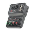 thumbnail image 4 of Consola de mezcla de sonido Jadeshay mezclador de audio de 2 canales USB, 4 of 8