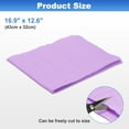 thumbnail image 2 of Premium Shammy Cloth for Car Drying 16.9" x 12.6" in Bucket, Purple, 2 of 6