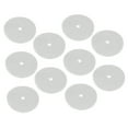 thumbnail image 4 of Juego de 10 fieltros grises para platillos de tambor, ajuste rápido, repuesto de accesorios de 10 cm de diámetro., 4 of 14