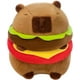 thumbnail image 1 of Peluche de capibara, juguete de peluche de capibara, regalo de cumpleaños y Navidad para niños (hamburguesa), 1 of 4