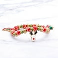 thumbnail image 3 of Pulsera de de Papá Noel, de colores, colores mezclados nacarados, pulseras con , para Carillón de viento jinwen Pulsera de cuentas, 3 of 7