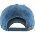 thumbnail image 5 of Washed Solid Vintage Distressed Cotton Dad Hat Adjustable Baseball Cap Polo Style, 5 of 7