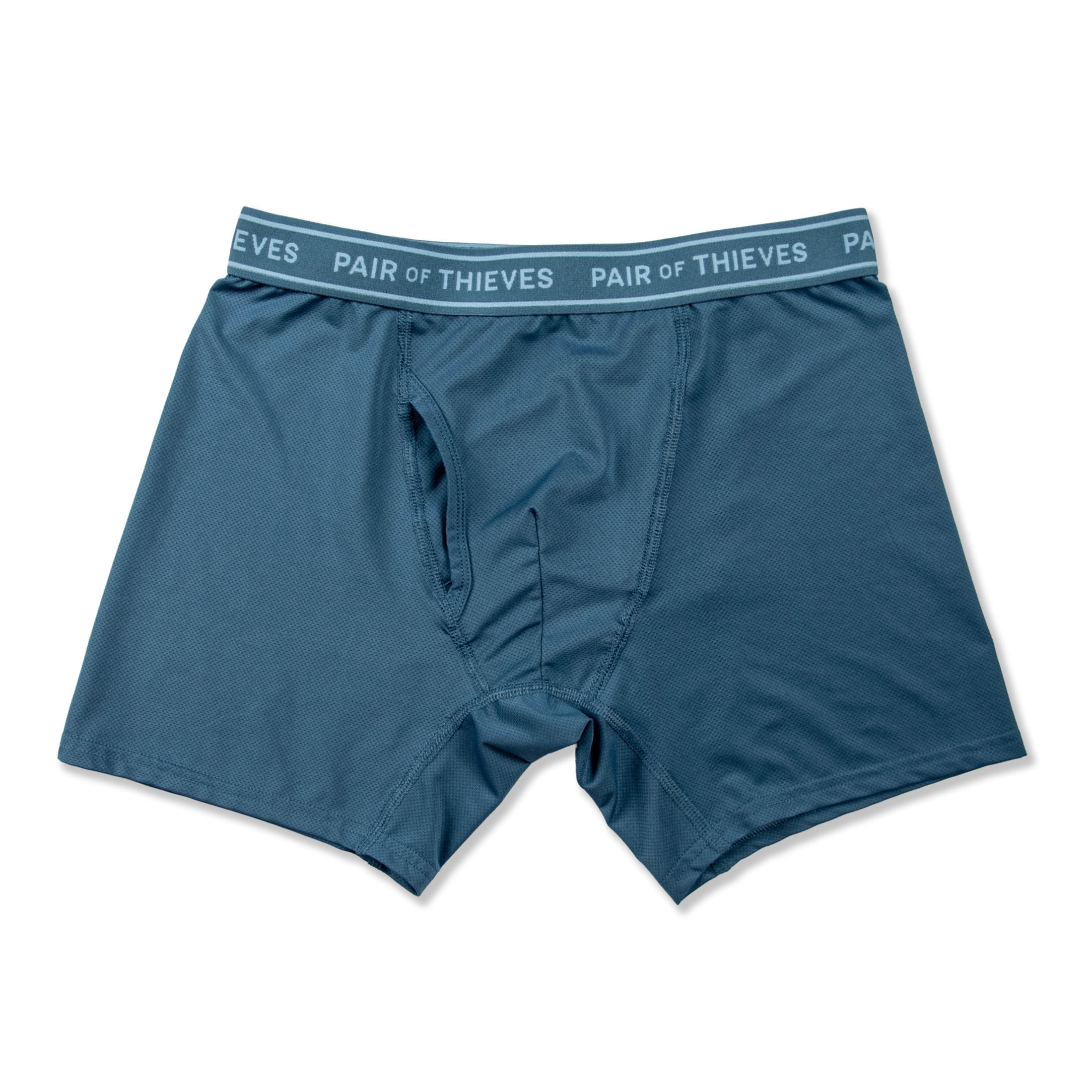 4-Way Performance Stretch Boxer Brief Green Blue Grey 3pk XXL
