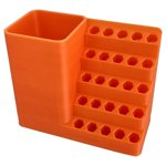 Boîte à outils de rangement pour tournevis, Boîtes à outils pour vis, Boîte à outil avec porte-perceuses,A,1 * Boîte à outils de stockage,Orange
