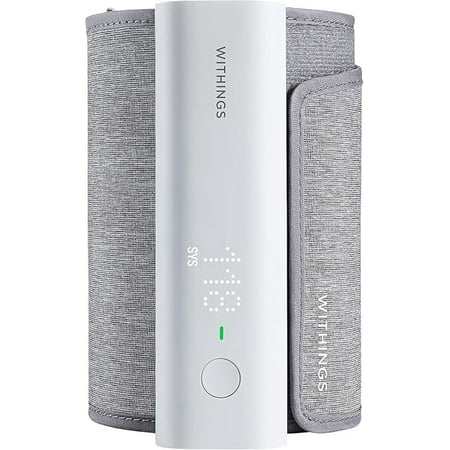 Withings BPM Connect - Digital Blood Pressure Cuff & Heart Rate Monitor - Blood Pressure Machine Arm Cuff, FDA Cleared, FSA/HSA Eligible, IOS & Android