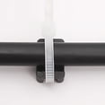 thumbnail image 3 of 100Pcs Cable Ties Mounts Saddle Type Base Wire Cable Ties Clips Organizer Holder, 3 of 7