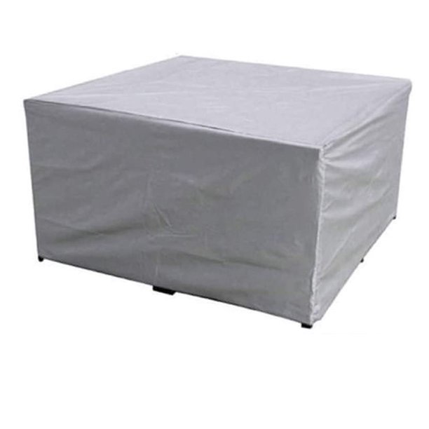 Abdeckung Gartenm?bel, Rechteckige Für Gartentisch M?belset, Schneeschutz Wasserdicht Staubdicht Anti-UV Atmungsaktives, Wasserdicht & Winterfest Oxford 210D, Grau,210x110x70cm