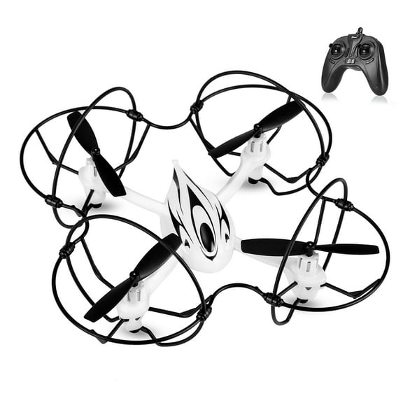Drone For Kids, Easy To Fly, Ultra Stable Dragon Drone With 6 Axis Gyro, 24Ghz, With Full Protective Circle (Trd4)
