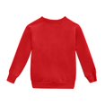 thumbnail image 5 of MIASHUI Chandail en Molleton pour Filles Imprimé Lettre Col Rond Décontracté à Capuche, Rouge, 5-6 Ans, 5 of 5