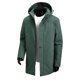 thumbnail image 2 of Ceisia Men's Casual Jacket Hooded Long Sleeve Winter Regular Fit with Zipper and Gift Drawstring with Pockets, 2 of 4