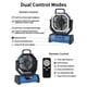 thumbnail image 5 of ADUST Ventilador de camping portátil con luz LED – 20000 mAh recargable, oscilante con rotación de 360 ​​grados, gancho para colgar para tiendas de campaña, ventilador de escritorio USB, 5 of 5