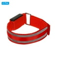 thumbnail image 3 of Unique Bargains LED Wristband, 2 Pack Light Up Bracelets LED Armbands, Red, 3 of 7