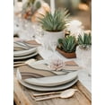 thumbnail image 6 of Brown Ombre Cloth Napkins Washable Set of 2, Modern Geometric Abstract Aesthetic Cream Reusable Dinner Table Napkins Cloth Bulk for Weddings Kitchen Restaurants Hotel Events Parties 20 x 20 Inch, 6 of 9