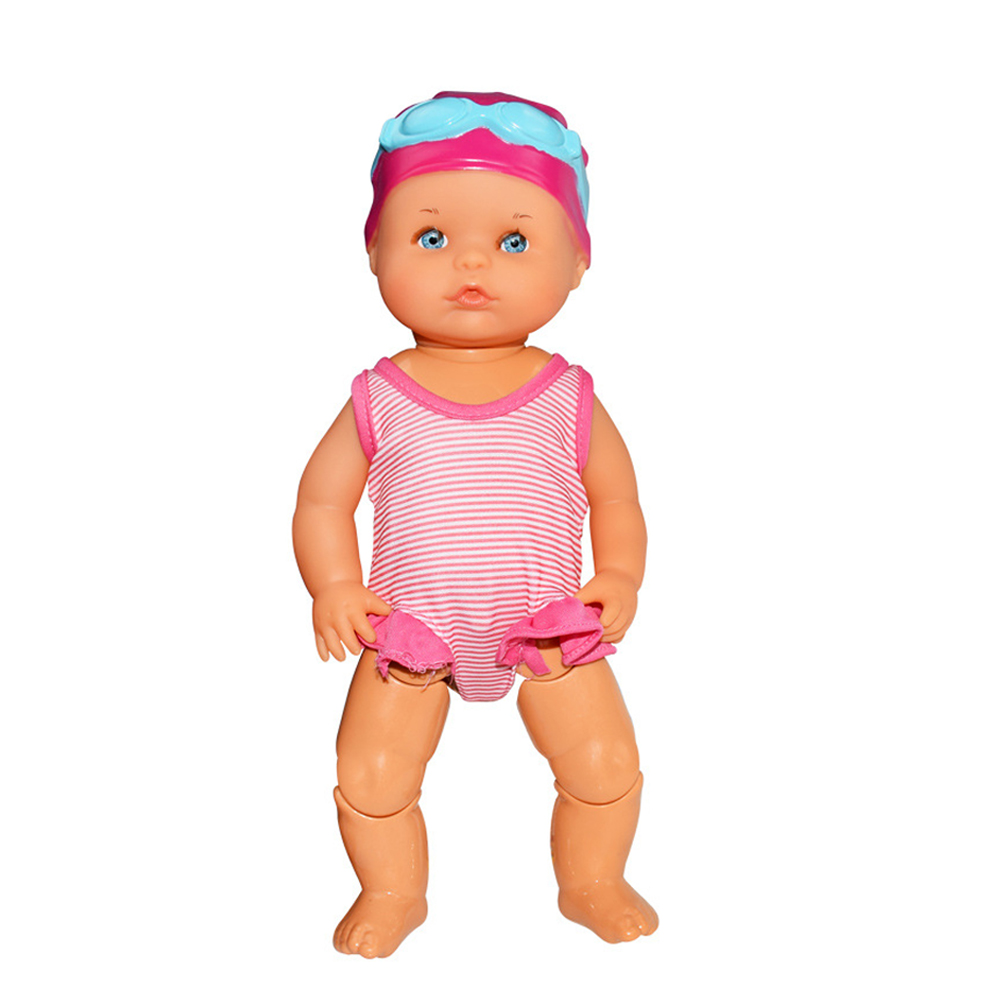 ODOMY Waterproof Swimming Doll Kid Girls Toy Swimming Water Doll