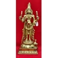 thumbnail image 2 of Lord Murugan Statue Karthikeya Brass Statue Murugan Swamy in Brass Lord Murugan with Peacock Statue Subramanya Shanmukha Murugan Murti Decor - AtoZ India Cart, 2 of 4