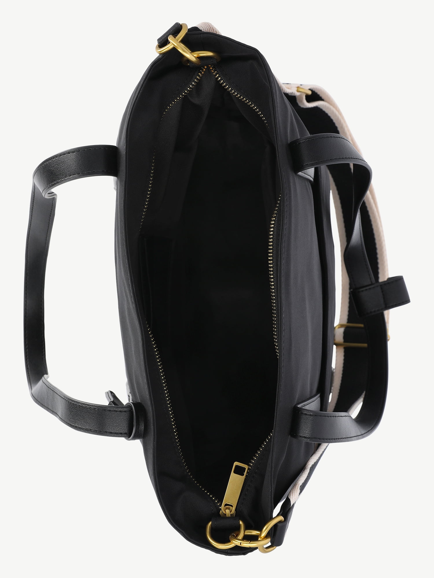 Free Assembly Women's Tote Bag, Black