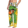thumbnail image 6 of Sikiie T-Rex Playing Football Pajama Pants Men, PJ Bottoms, Sleep & Lounge Pants-X-Large, 6 of 6