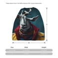 thumbnail image 3 of Zufioo Surrealist Goat Beanie Hats for Men and Women Slouchy Daily Hat for Winter Cap Running Hat Warm Stocking Caps, 3 of 8