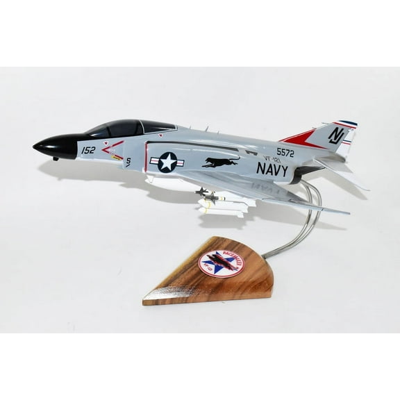 VF-121 Pacemakers F-4J Model, 1/42 (18") Scale, Mahogany, Navy, Fighter