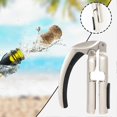 thumbnail image 2 of Champagne Bottle Opener Multifunctional Manual Handheld Corkscrew Effortless Wine Screw Remover for Kitchen Restaurant, 2 of 5