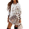 thumbnail image 1 of Robe Longue à Manches Longues Lion Robe d'Été Femme 2024 Robes Longues Robe de Bal sexy, 1 of 4