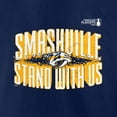 thumbnail image 4 of Men's Fanatics  Navy Nashville Predators 2024 Stanley Cup Playoffs Slogan T-Shirt, 4 of 4