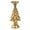 Gold, variant on Large European Resin Christmas Tree Candlestick Handcrafted Wood Look Tabletop Centerpiece Festive Home Decor Holiday Ornament Versatile Gift Display