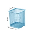 thumbnail image 3 of Metal Mesh Pen Cup Holder - Steel Pencil Organizer for Desk, Office Supplies, Durable 9x10cm Pencil Storage Jar with Modern Design, Home & Office Stationery Organizer, 3 of 7