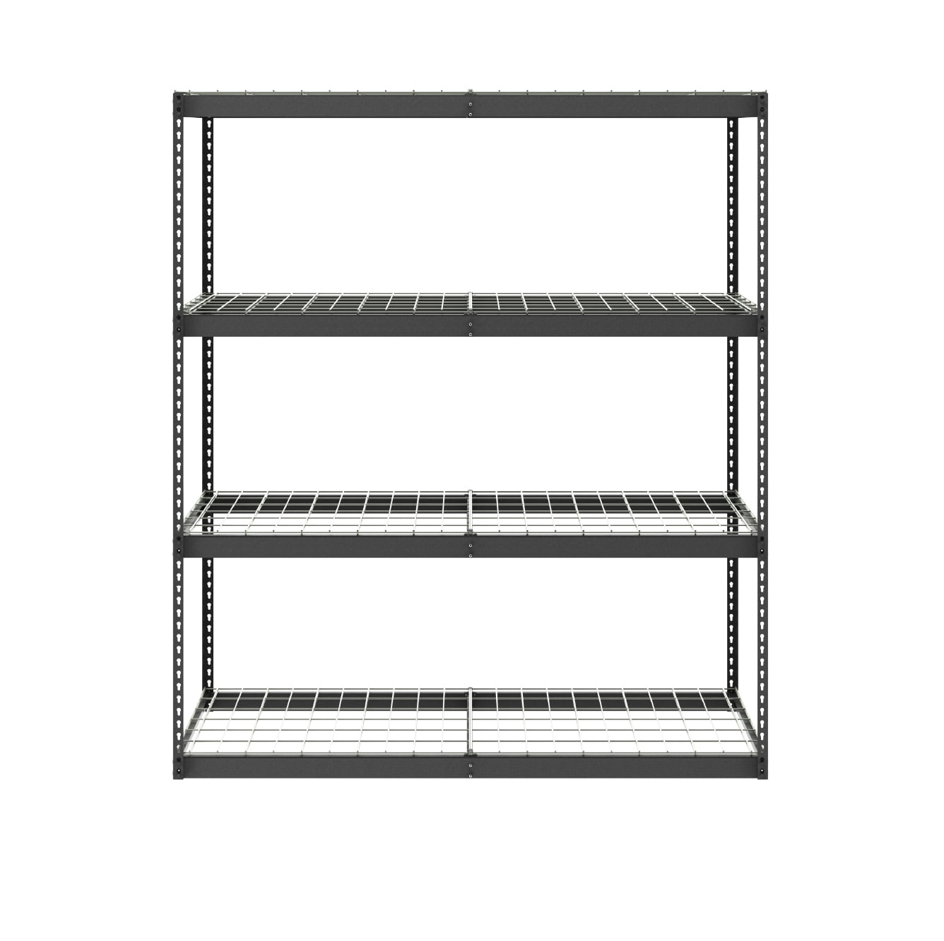 MonsterRAX 24" x 72" x 84" Garage Shelving Rack - Hammertone