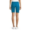 Athletic Works Women's Athleisure Bermuda Shorts, 2pk