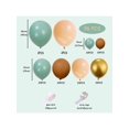 thumbnail image 3 of 96pcs Sage Green And Coffee Brown Latex Balloons Garland Arch Kit For Baby Shower, Graduation, Birthday, Wedding, Anniversary, Celebrations, Party Dec, 3 of 5