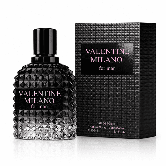 AFLUXE Valentine Milano Eau de Parfum Cologne Spray Citrus, Musk, Spicy, Wood Scent 3.4 fl oz