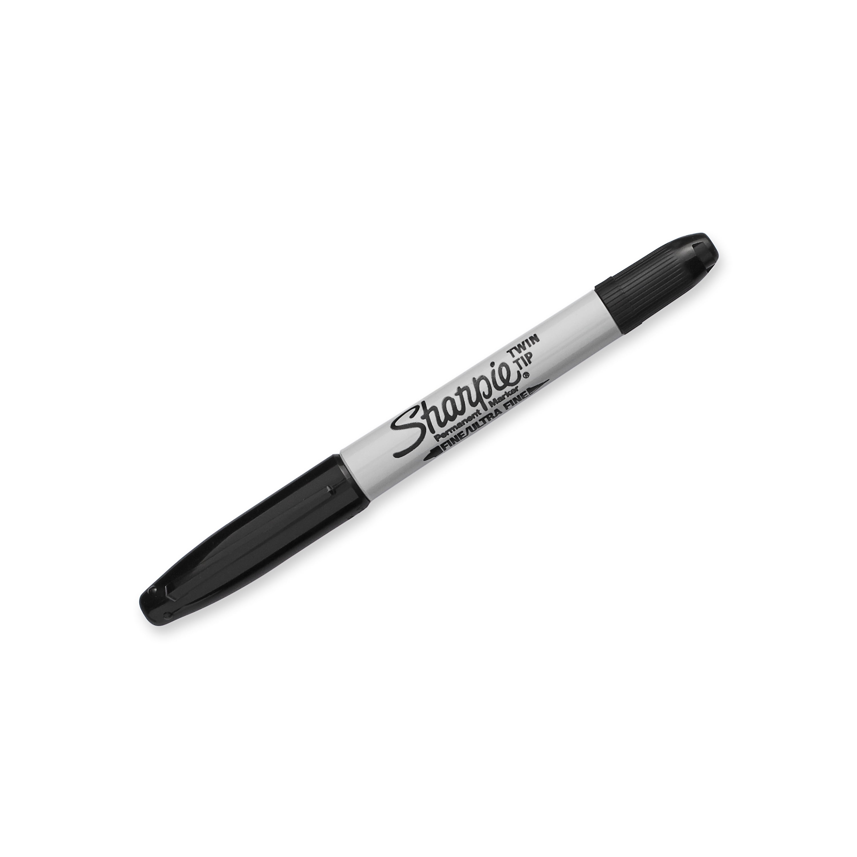 Pack of 2 Black Twin Tip Sharpie Permanent Marker