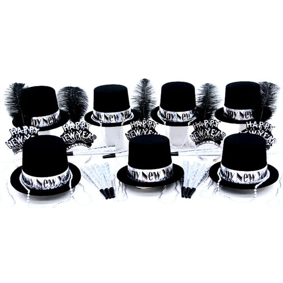 Silver Glitz Party Kit for 50