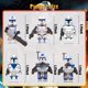 thumbnail image 2 of BlockGalaxy Guerras Espaciales Figuras Miniatura, 24 Piezas de Bloques de Construcción de la Legión Clon, Decoración para Fiestas de Cumpleaños, Regalos Coleccionables para Niños y Niñas, 2 of 10