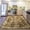 Brown, variant on Jamfeel Abstract Rugs Soft Vintage Area Rug Indoor Carpet for Bedroom Living Room Office Home Decor,4'x6',Light Yellow