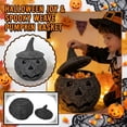 thumbnail image 6 of THOPBPRK Halloween Seaweed and Pumpkin Decorations, Rattan Autumn Fall Tabletop Centerpiece for Holiday Dinner Party Kitchen Countertop and Festive Living Room Decor, 10.2 Inch D, 6 of 7