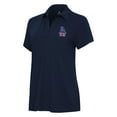 thumbnail image 2 of Women's Antigua Navy Los Angeles Dodgers Independence Day Patriotic Logo Era Polo, 2 of 3